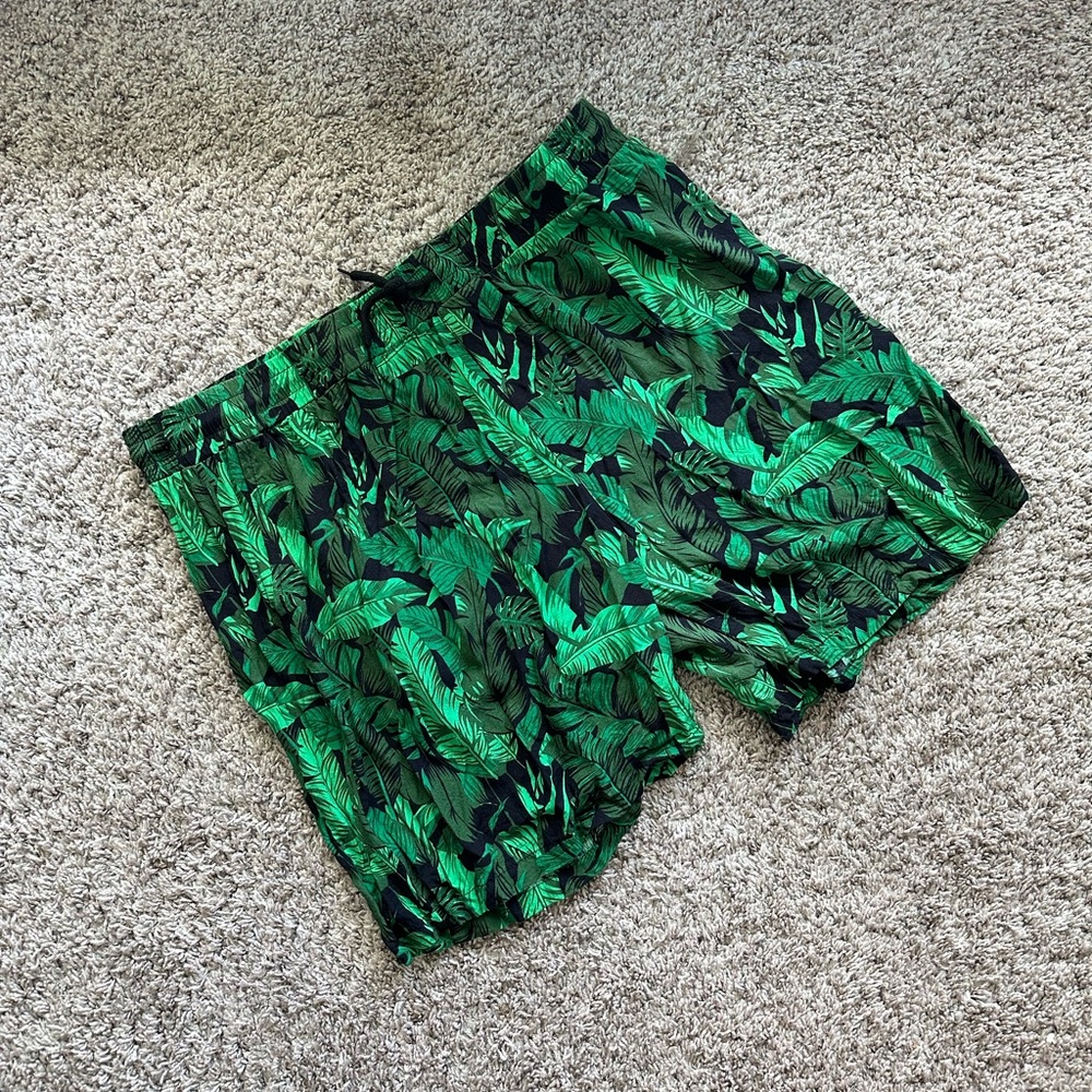 Hawaiian Green Shorts